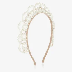 Girls Pearl Tiara Hairband