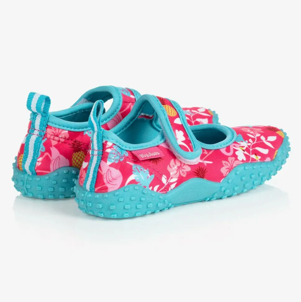 Girls Pink & Blue Aqua Shoes