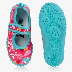 Girls Pink & Blue Aqua Shoes