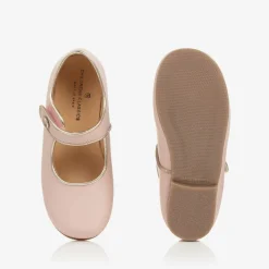 Girls Pink & Gold Shoes