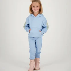 Girls Pink & Gold Studded Faux Leather Boots