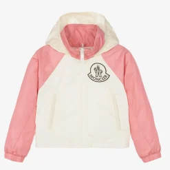 Girls Pink & Ivory Enabish Jacket