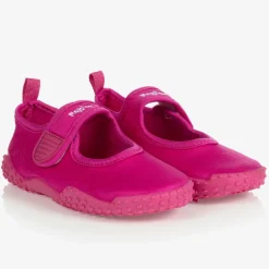 Girls Pink Aqua Shoes