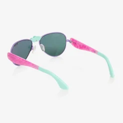 Girls Pink Aviator Sunglasses (UVA/UVB)