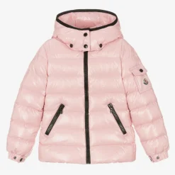 Girls Pink Bady Down Padded Jacket