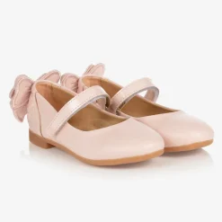 Girls Pink Ballerina Shoes