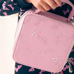 Girls Pink Barbie Handbag (18cm)