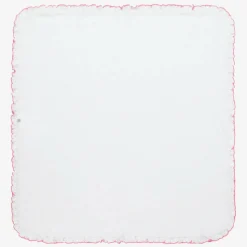 Girls Pink Blooming Bows Cotton Blanket (73cm)