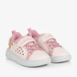 Girls Pink Bracelet Trainers
