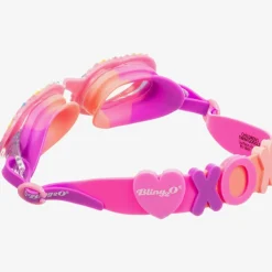 Girls Pink Candy Heart Goggles