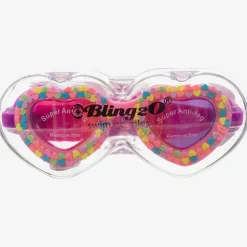 Girls Pink Candy Heart Goggles