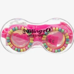 Girls Pink Candy Swimming Goggles