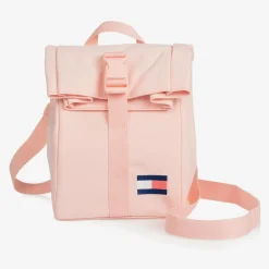 Girls Pink Canvas Flag Lunch Bag (23cm)