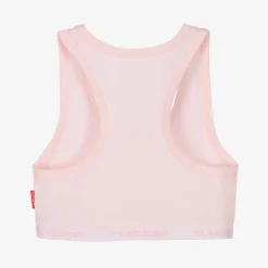 Girls Pink Cotton Bra Top
