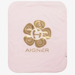 Girls Pink Cotton Padded Blanket (90cm)