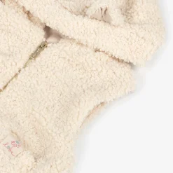 Girls Pink Cotton Tracksuit Set