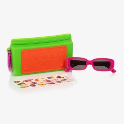 Girls Pink DG Charms Sunglasses