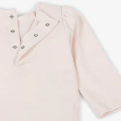 Girls Pink Disney Print Cotton Top