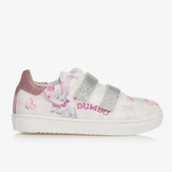 Girls Pink Disney Velcro Trainers