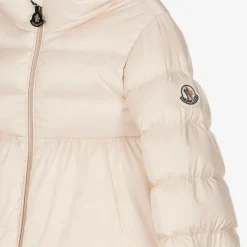 Girls Pink Down Padded Odile Coat