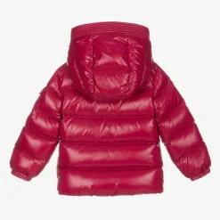 Girls Pink Down Puffer Jacket