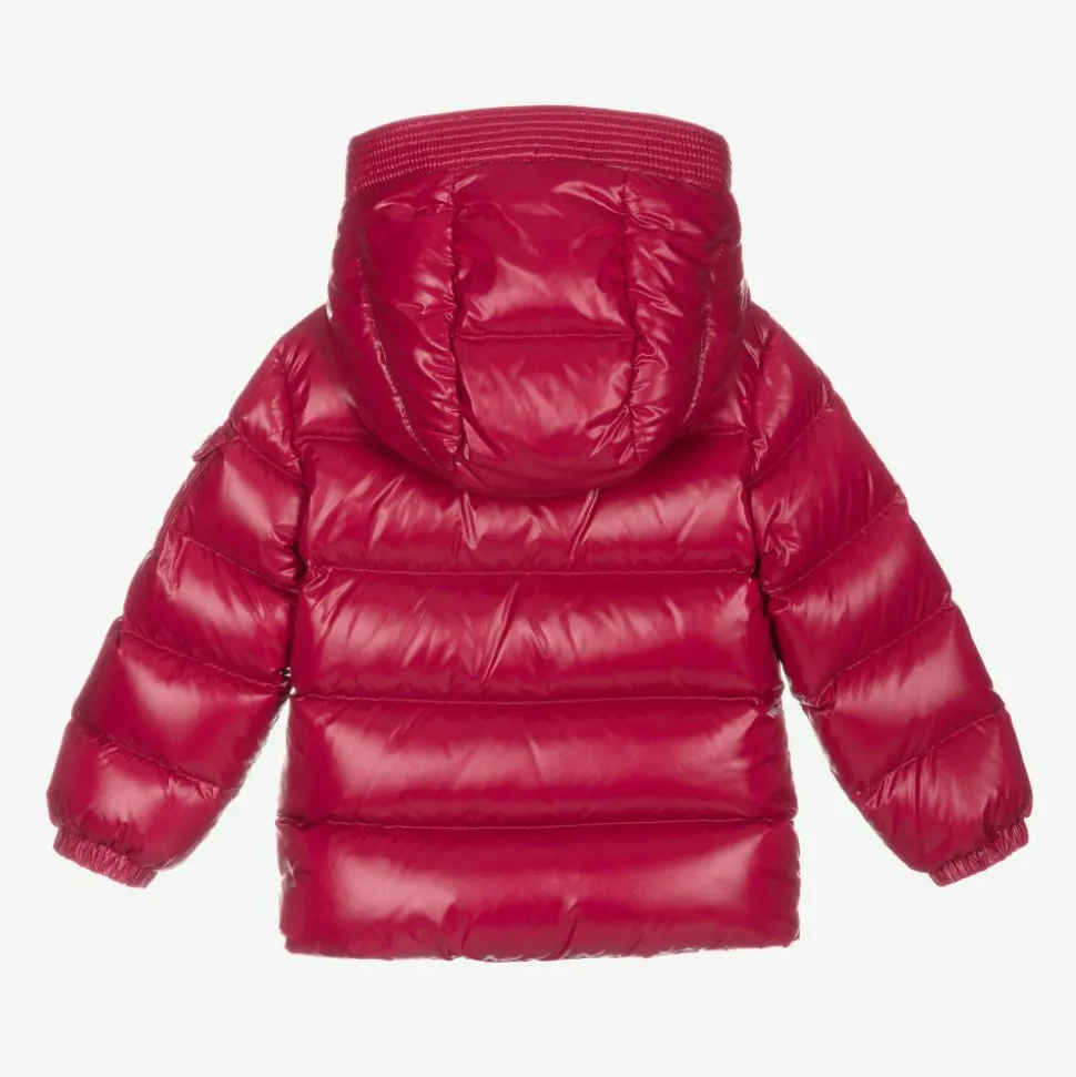 Girls Pink Down Puffer Jacket