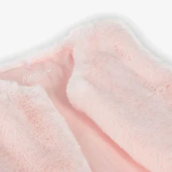 Girls Pink Faux Fur Gilet