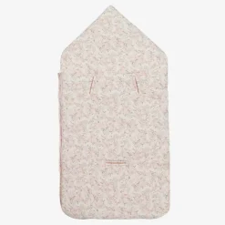 Girls Pink Floral Needlecord Nest (81cm)