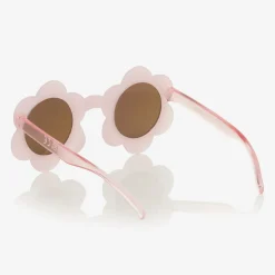 Girls Pink Flower Sunglasses (UVA/UVB)