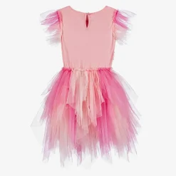 Girls Pink Forest Fairy Tutu Dress