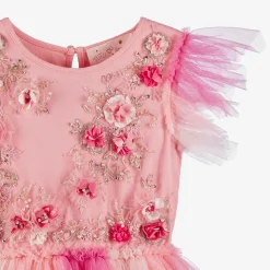 Girls Pink Forest Fairy Tutu Dress
