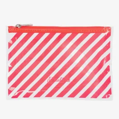 Girls Pink Iridescent Swimsuit