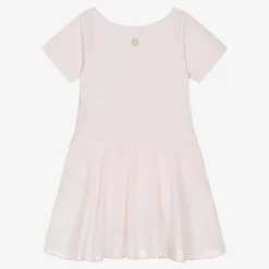 Girls Pink Leotard Dress
