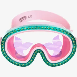 Girls Pink Mermaid Swimming Mask