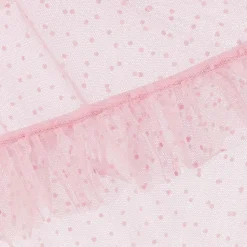 Girls Pink Ombré Tulle Cape