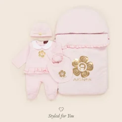 Girls Pink Pima Cotton Nest (73cm)