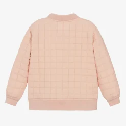 Girls Pink Quilted Jacket