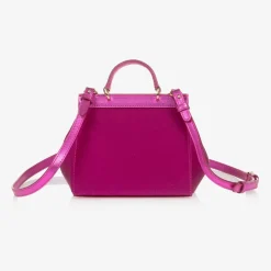 Girls Pink Rhinestones Sicily Bag (14cm)