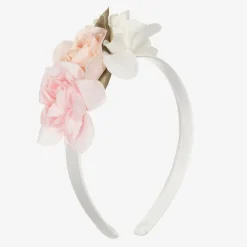 Girls Pink Rose Fairy Costume