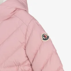 Girls Pink Sanaa Hooded Down Coat