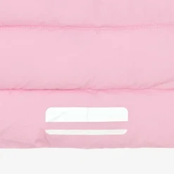 Girls Pink Showerproof Puffer Coat