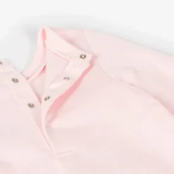 Girls Pink Snapshot Bag Cotton Dress