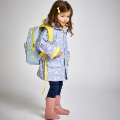 Girls Pink Thermal Rain Boots