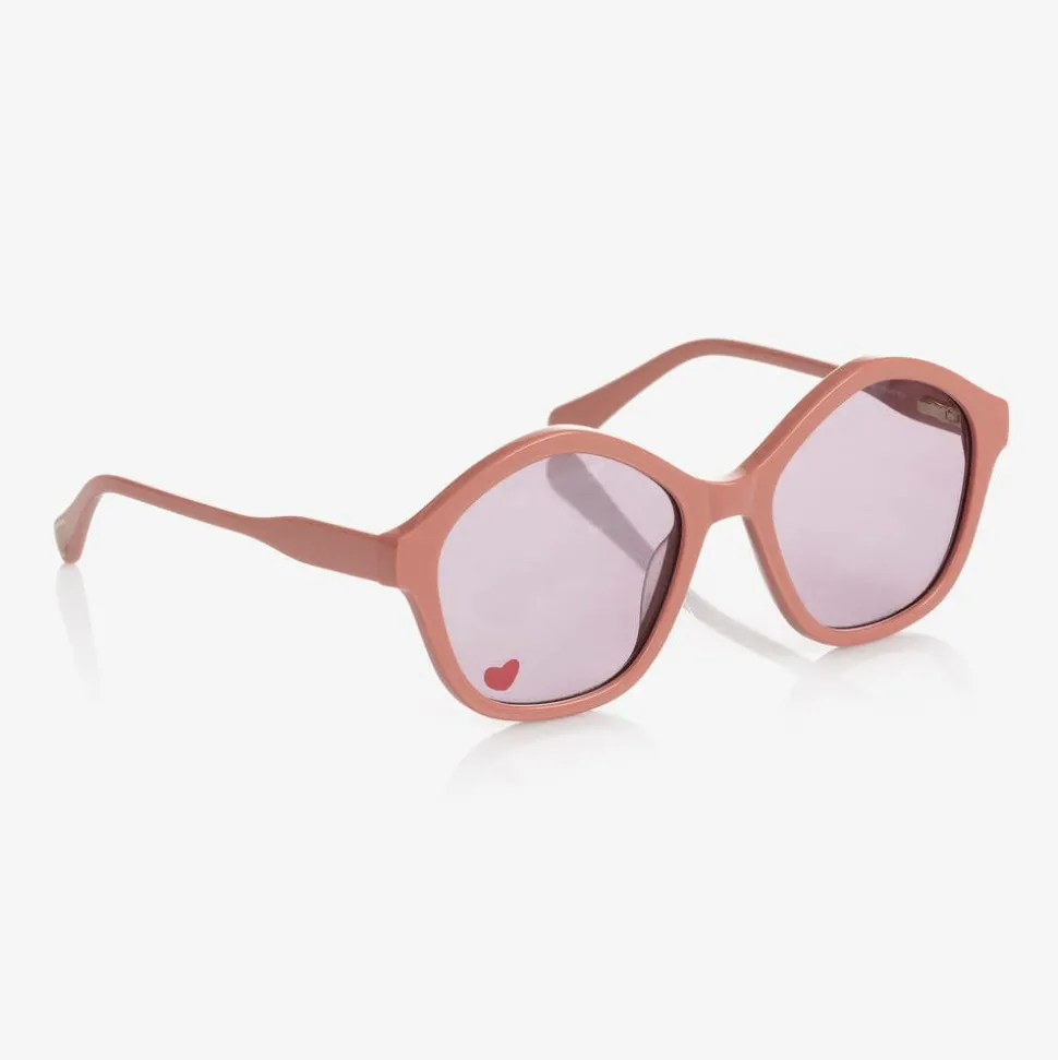 Girls Pink Tinted Sunglasses
