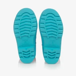 Girls Pink Tiny Drops Rain Boots