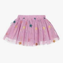Girls Pink Tulle Shooting Star Skirt