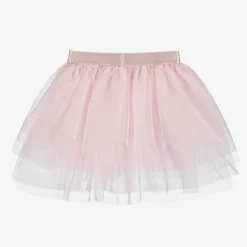 Girls Pink Tulle Tutu Skirt
