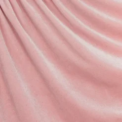 Girls Pink Velvet Sparkle Dress