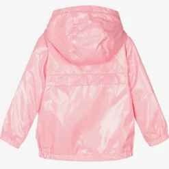 Girls Pink Windbreaker Jacket