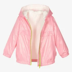 Girls Pink Windbreaker Jacket